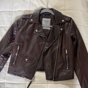 Abercrombie & Fitch Vegan Leather jacket